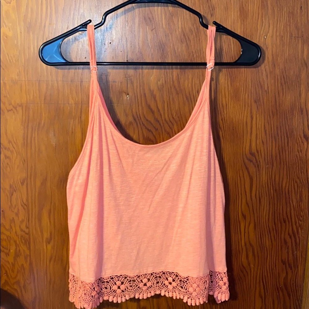Cropped Lace Tank